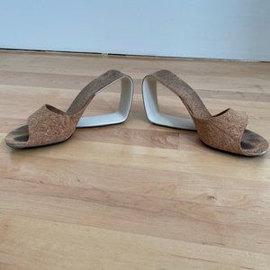 UNITED NUDE MOBIUS HI CORK SLIDES